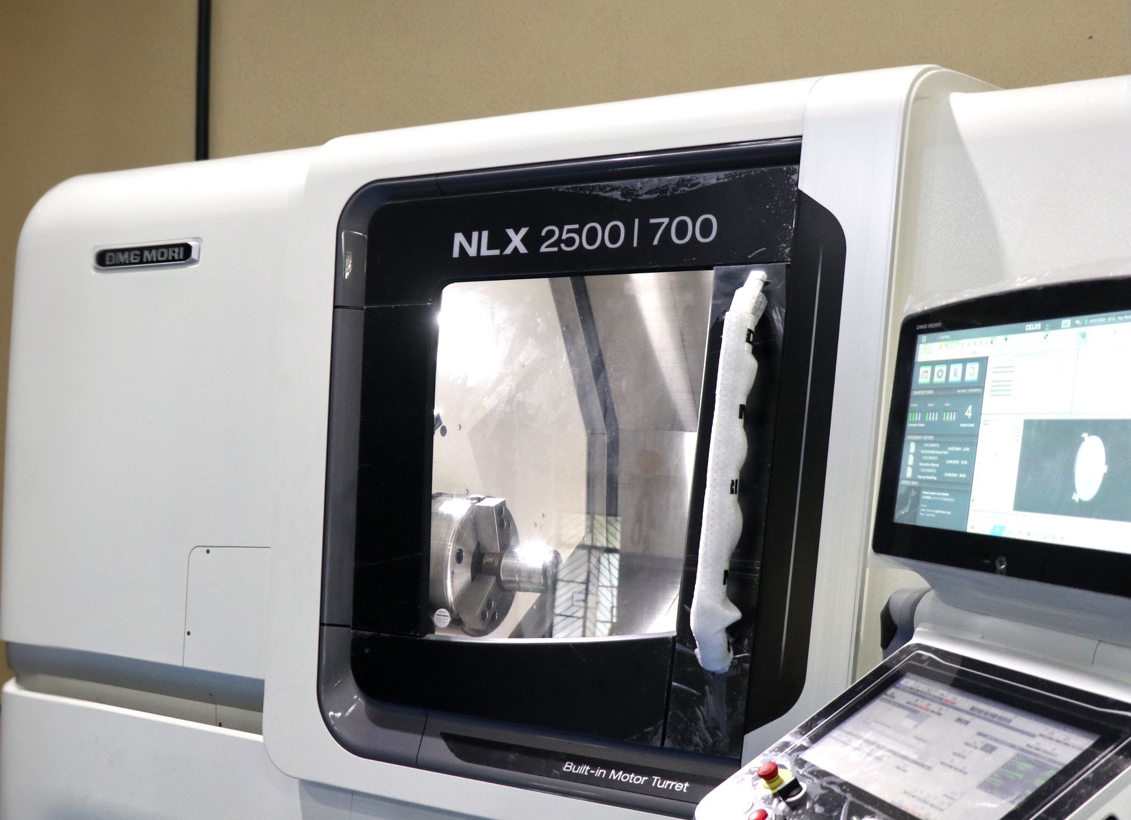 CNC turn-mill centre with driven tooling on the shop floor at Anicon