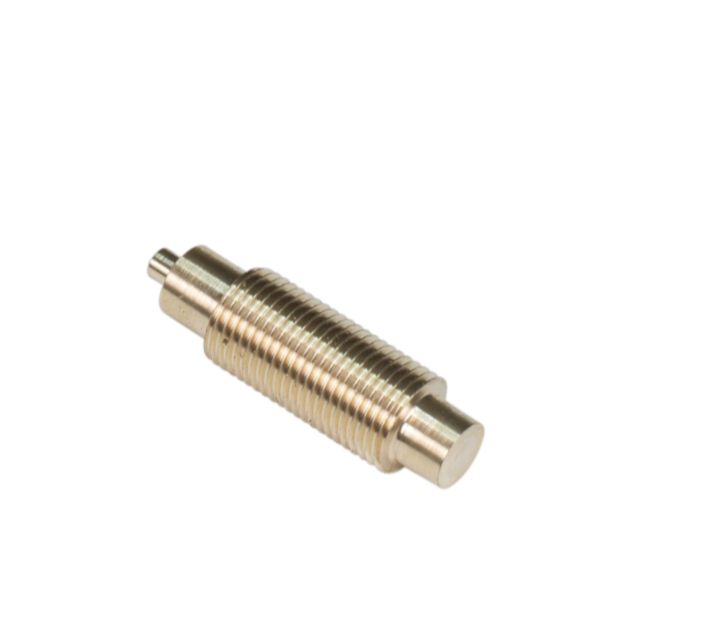 Small water inlet screw with a drilled through port