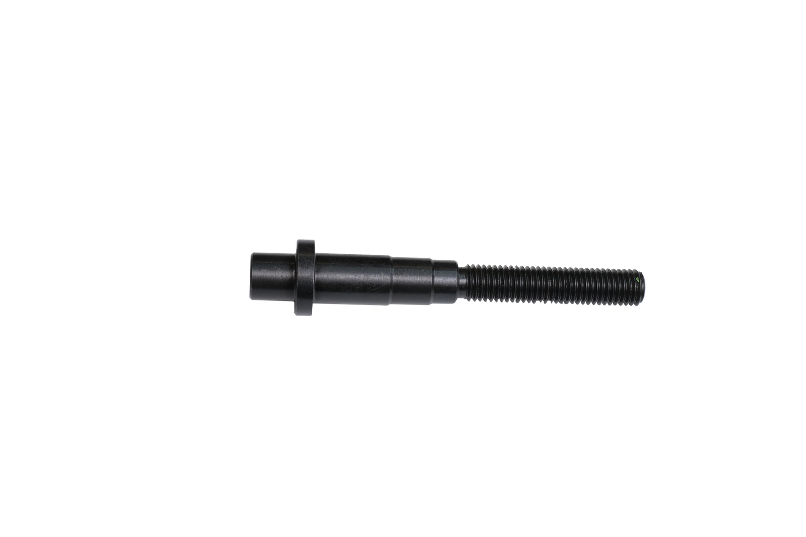 Long shaft with a full length machined thread