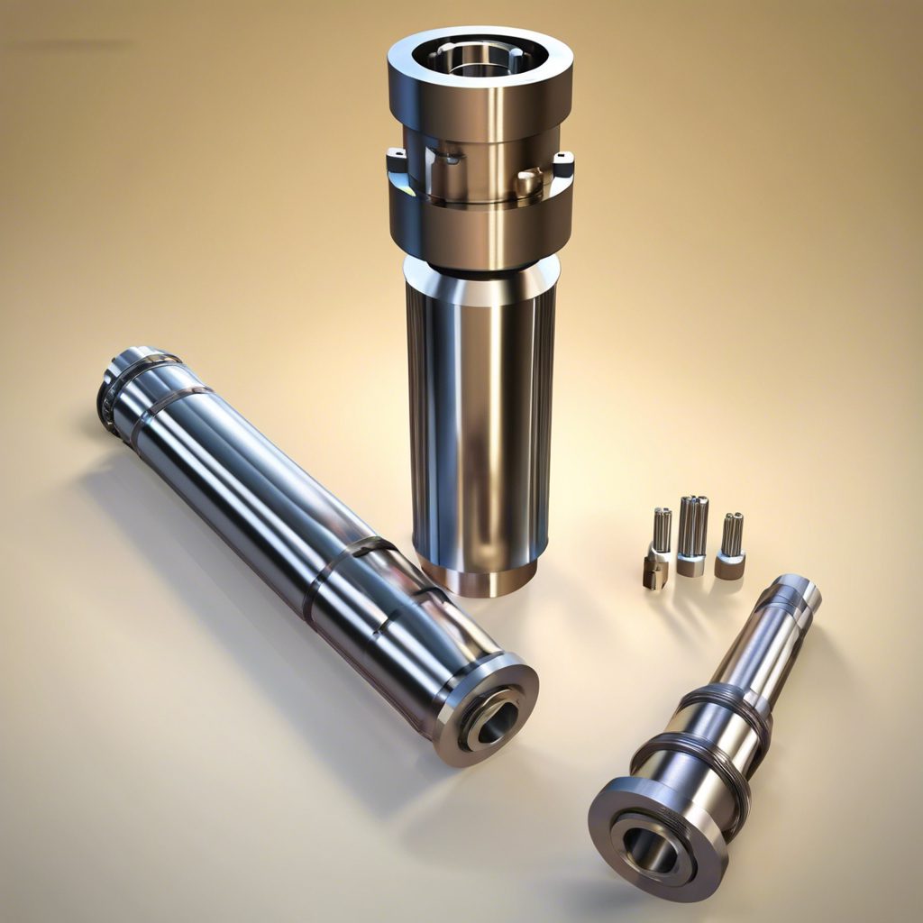Precision toolholders and spindle components with ground tapers